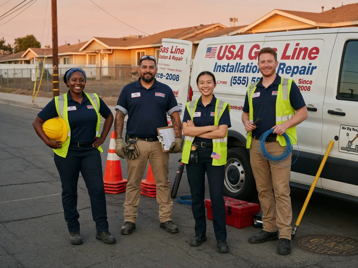 Gas Line Installation company in Hovland, MN